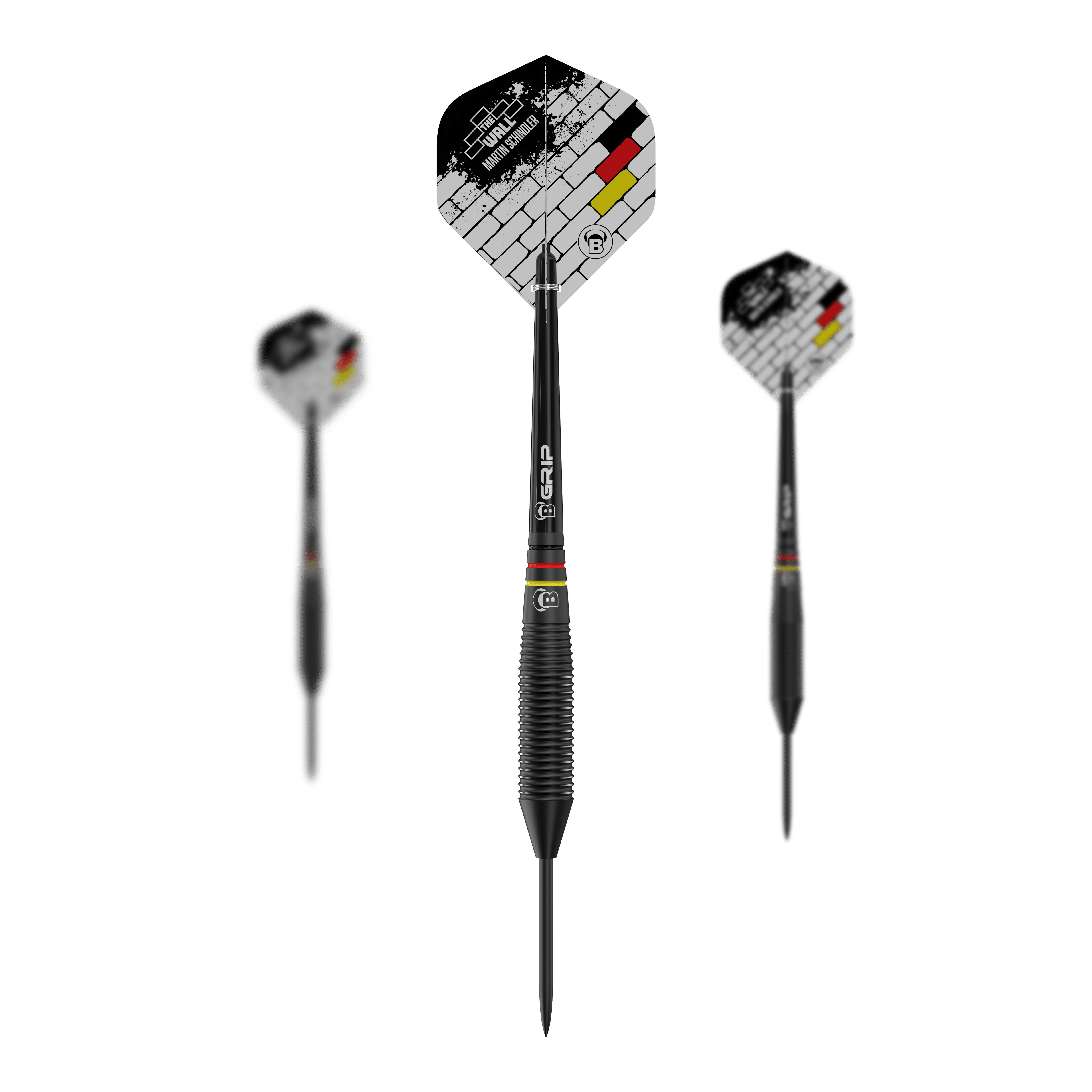 Bulls Martin Schindler The Wall Black Brass Steeldarts